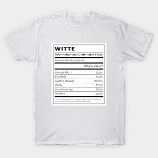 Witte T-Shirt